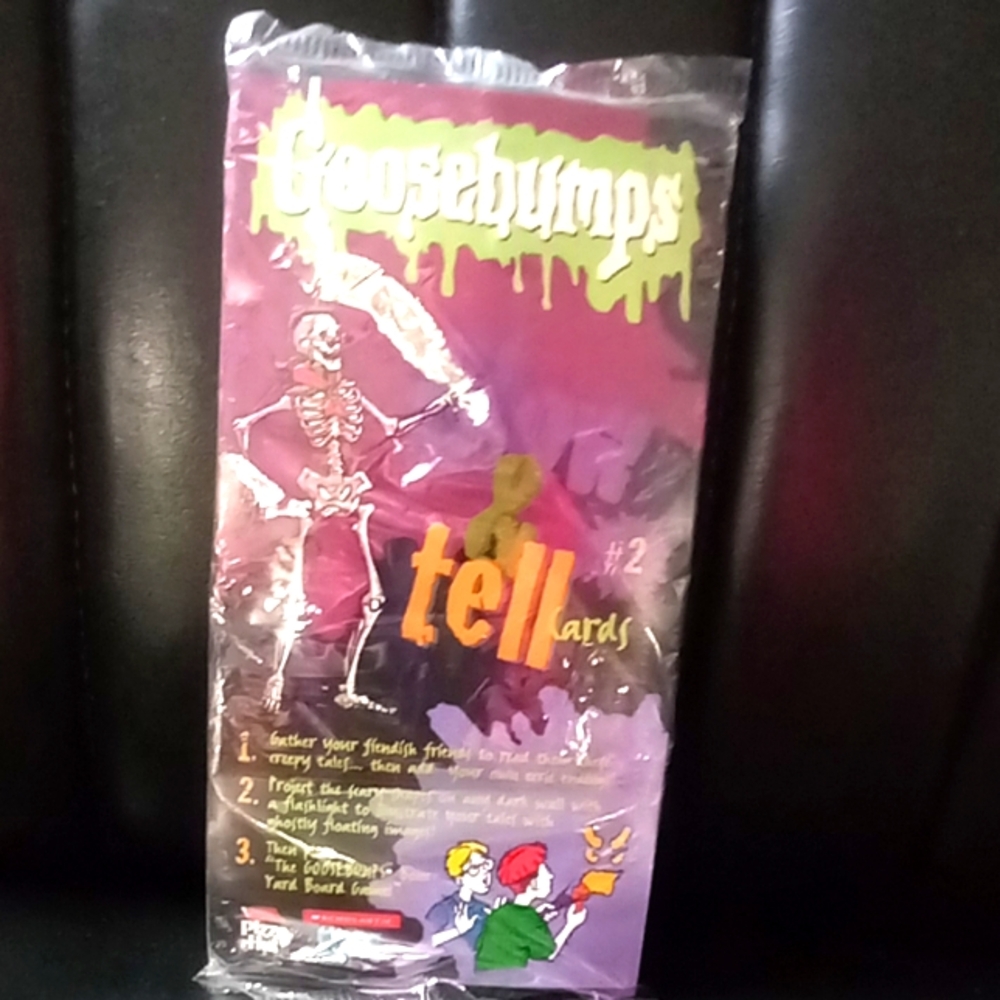 GOOSEBUMPS GLOW & TELL CARDS #2